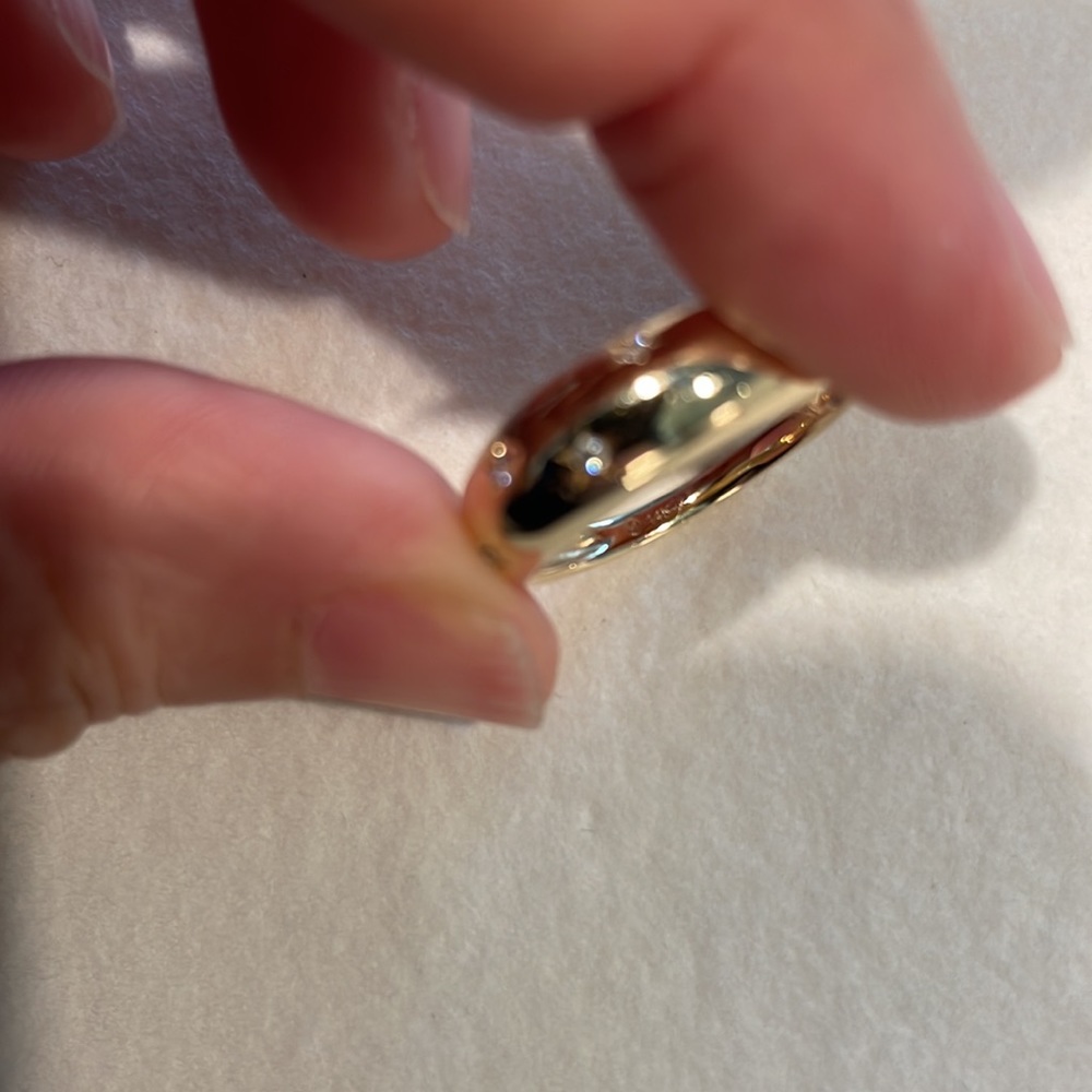Mejuri star dome ring 14k gold - Picture 6 of 9